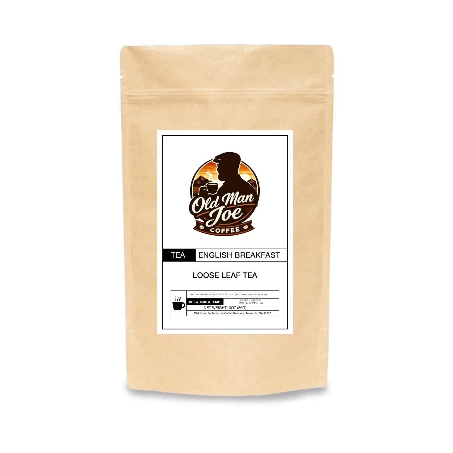English Breakfast – Bold, Smooth & Classic Black Tea - Old Man Joe